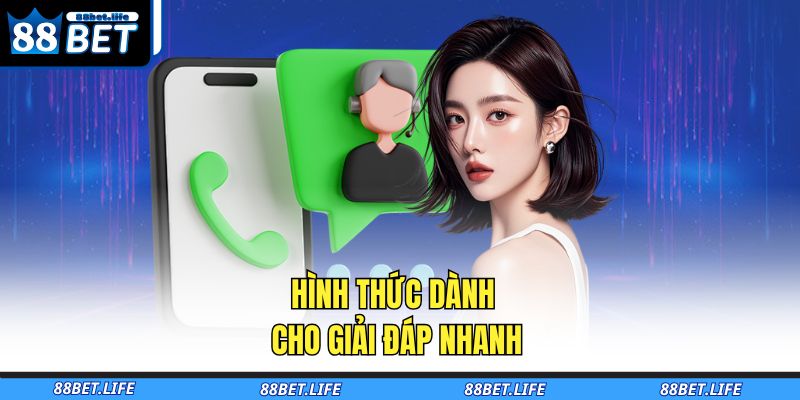Hình thức dành cho giải đáp nhanh